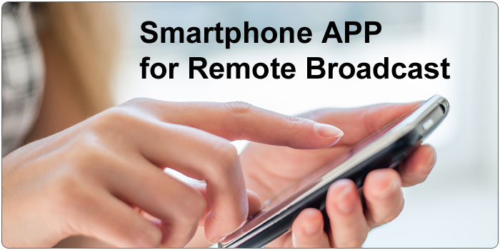 Play pre-recorded promotional announcements
